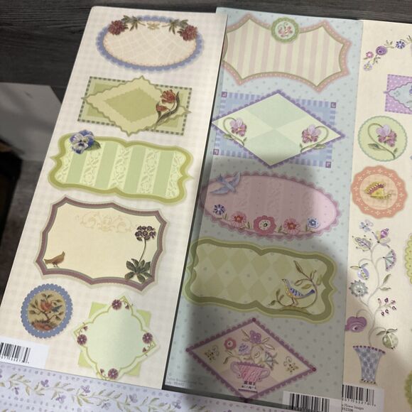 Large Vintage / Y2k Scrapbook Lot 35 Sheets & Two New Refills - Picture 11 of 16